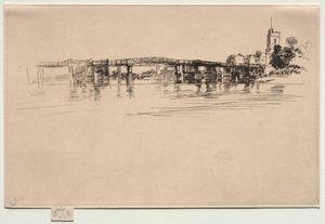 Mały Putney, nr 1. autorstwa James Abbott McNeill Whistler