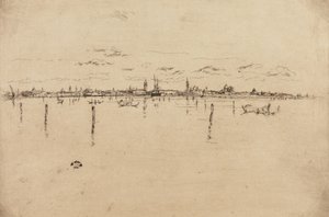 Mała Wenecja, 1879-1880. autorstwa James Abbott McNeill Whistler