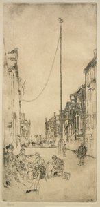 Maszt. autorstwa James Abbott McNeill Whistler