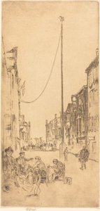 Maszt, 18791880. autorstwa James Abbott McNeill Whistler