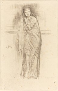 Model odpoczywający, 1870. autorstwa James Abbott McNeill Whistler