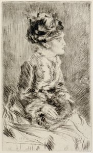 mufka autorstwa James Abbott McNeill Whistler