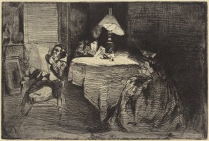 Sala Muzyczna, 1858. autorstwa James Abbott McNeill Whistler