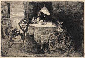 Sala Muzyczna, 1858. autorstwa James Abbott McNeill Whistler