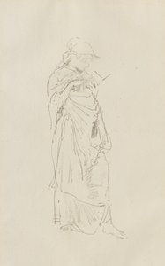 Powieść - Dziewczyna czyta autorstwa James Abbott McNeill Whistler