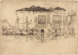 Pałace, 1880. autorstwa James Abbott McNeill Whistler