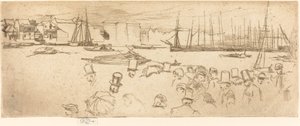 Penny Boat, 1859. autorstwa James Abbott McNeill Whistler