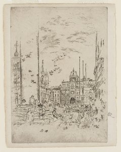 Piazzetta autorstwa James Abbott McNeill Whistler