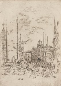 Piazzetta, 1879-1880. autorstwa James Abbott McNeill Whistler
