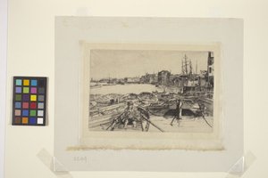 Basen (akwaforta) autorstwa James Abbott McNeill Whistler