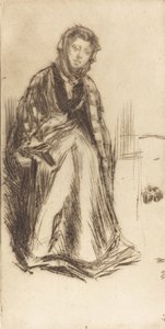 Szkocka wdowa, 1875. autorstwa James Abbott McNeill Whistler