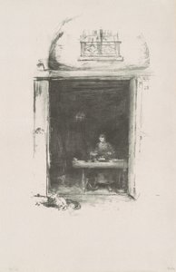 Kowal, Passage du Dragon, 1894. autorstwa James Abbott McNeill Whistler