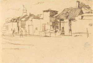 Łabędź, Chelsea, 1872. autorstwa James Abbott McNeill Whistler