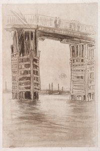 Wysoki most. autorstwa James Abbott McNeill Whistler