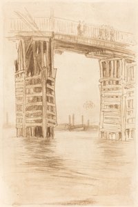 Wysoki most, 1878. autorstwa James Abbott McNeill Whistler