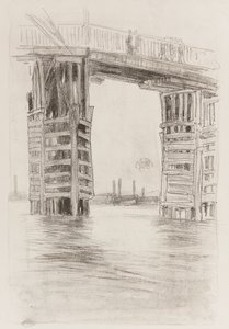 Wysoki most, 1878. autorstwa James Abbott McNeill Whistler