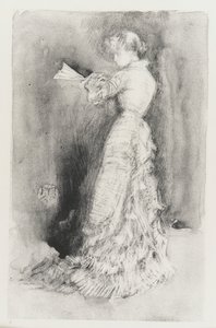 Toaleta, 1878. autorstwa James Abbott McNeill Whistler