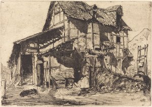 Niebezpieczna Kamienica, 1858. autorstwa James Abbott McNeill Whistler