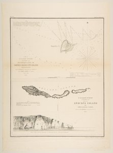 US Coast Survey... Rekonesans Wyspy Smitha lub Blunta, Waszyngton U.S. Coas..., 1854-57 autorstwa James Abbott McNeill Whistler