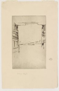Pod starym mostem Battersea, 1879. autorstwa James Abbott McNeill Whistler