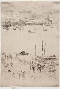 Pionowa Wenecja. autorstwa James Abbott McNeill Whistler