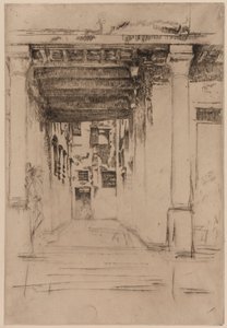 Dwór wenecki, 1879-1880. autorstwa James Abbott McNeill Whistler