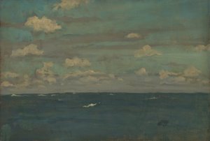 Fiolet i srebro - Głębinowe morze, 1893. autorstwa James Abbott McNeill Whistler