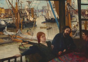 Wapping, 1860-1864. autorstwa James Abbott McNeill Whistler