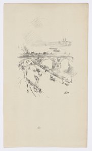 Most Waterloo autorstwa James Abbott McNeill Whistler