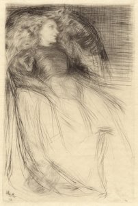 Zmęczony, 1863. autorstwa James Abbott McNeill Whistler