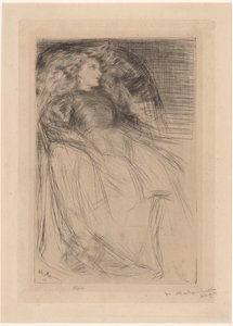 Zmęczony, 1863. autorstwa James Abbott McNeill Whistler