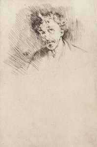 Whistler z białym zamkiem, 1879. autorstwa James Abbott McNeill Whistler