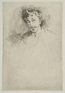 Whistler z białym zamkiem, 1879. autorstwa James Abbott McNeill Whistler