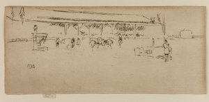 Dziki Zachód: Indianie, 1887. autorstwa James Abbott McNeill Whistler