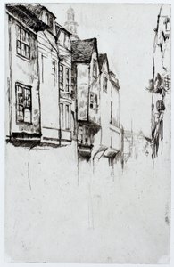 Wielka ulica autorstwa James Abbott McNeill Whistler