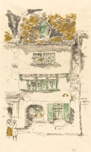 Żółty Dom, Lannion, 1893. autorstwa James Abbott McNeill Whistler
