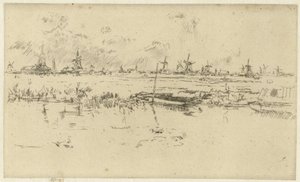Zaandam autorstwa James Abbott McNeill Whistler