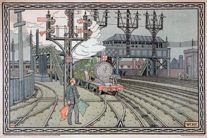 „Praca”, ok. 1910 r. autorstwa James Akerman