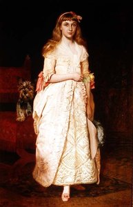 Róża: Portret Miss Rose Fenwick autorstwa James Archer