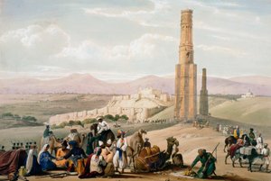 Twierdza i cytadela Ghanzi, pierwsza wojna anglo-afgańska, 1838-1842 c1850.