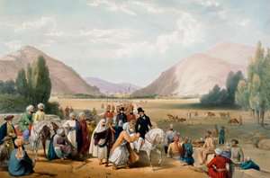 Kapitulacja Dosta Mohammada Chana, Kabul, pierwsza wojna anglo-afgańska, 1838-1842