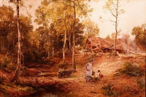 Jesień w lesie Gloucestershire