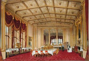 The Private Dining Room, Windsor Castle, z 