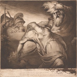 Król Lear i Kordelia autorstwa James Barry