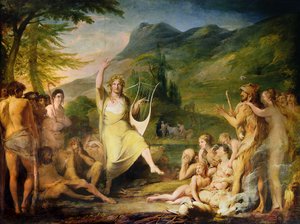 Orfeusz, pierwszy z serii The Progress of Human Culture and Knowledge, c.1777-84