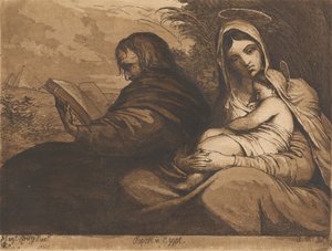 Odpoczynek w Egipcie autorstwa James Barry
