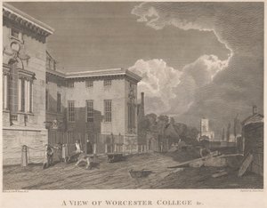 Widok Worcester College & c.