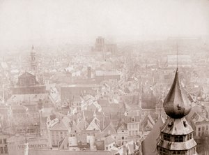Panoramę Antwerpii, 1898. autorstwa James Batkin