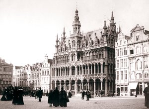 Rynek, Bruksela, 1898 r.