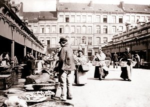 Stragany, Antwerpia, 1898 r. autorstwa James Batkin